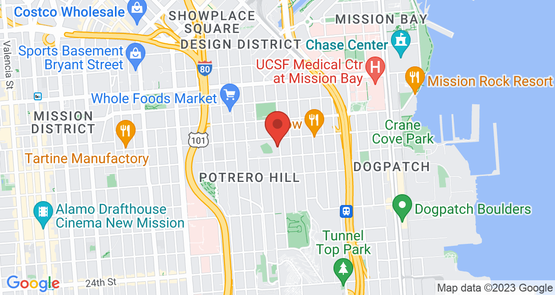 Google Map for 94107